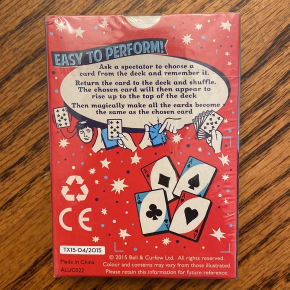 Lucky Lad Magic Trick Cards - Picture 2 of 5